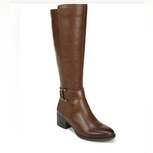 New Naturalizer Womens Kelso Knee High Boots, Brown, Size 10 (Wide Calf)